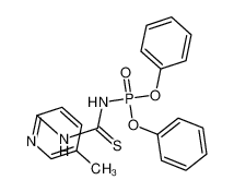 1-diphenoxyphosphoryl-3-(5-methylpyridin-2-yl)thiourea_3143-64-4