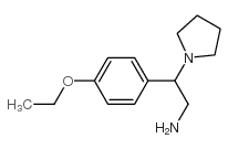 2-(4-ethoxyphenyl)-2-pyrrolidin-1-ylethanamine_31466-56-5
