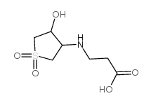 3-[(4-hydroxy-1,1-dioxothiolan-3-yl)amino]propanoic acid_325851-81-8