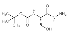 (S)-tert-Butyl (1-hydrazinyl-3-hydroxy-1-oxopropan-2-yl)carbamate_32988-38-8