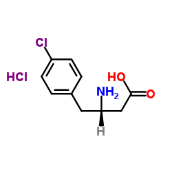 (r)-3-amino-4-(4-chlorophenyl)butanoic acid hydrochloride_331763-59-8