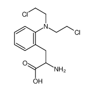 3-(o-(Bis(β-chloroethyl)amino)phenyl)-d,l-alanine_342-95-0