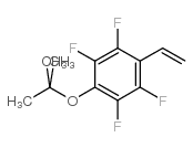 1-ethenyl-2,3,5,6-tetrafluoro-4-[(2-methylpropan-2-yl)oxy]benzene_343305-41-9