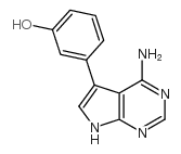 3-(4-amino-7H-pyrrolo[2,3-d]pyrimidin-5-yl)phenol_344359-60-0