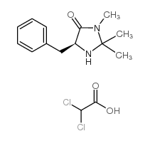 (5S)-5-benzyl-2,2,3-trimethylimidazolidin-4-one,2,2-dichloroacetic acid_345358-20-5