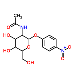 4-Nitrophenyl 2-acetamido-2-deoxyhexopyranoside_3459-18-5