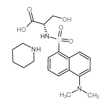 dansyl-l-serine piperidinium salt_35021-12-6
