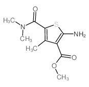 methyl 2-amino-5-(dimethylcarbamoyl)-4-methylthiophene-3-carboxylate_350996-95-1