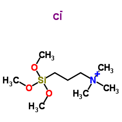 N-Trimethoxysilylpropyl-N,N,N-Trimethyl Ammonium Chloride_35141-36-7