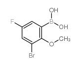 (3-bromo-5-fluoro-2-methoxyphenyl)boronic acid_352525-85-0