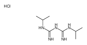 2-propan-2-yl-1-(N'-propan-2-ylcarbamimidoyl)guanidine,hydrochloride_35708-82-8