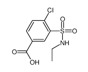 4-Chloro-3-(ethylsulfamoyl)benzoic acid_3585-45-3
