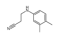 3-(3,4-dimethylanilino)propanenitrile_36034-61-4