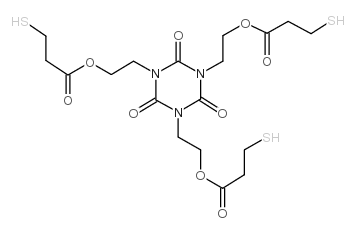 2-[2,4,6-trioxo-3,5-bis[2-(3-sulfanylpropanoyloxy)ethyl]-1,3,5-triazinan-1-yl]ethyl 3-sulfanylpropanoate_36196-44-8