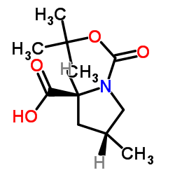 (4R)-1-(tert-Butoxycarbonyl)-4-methyl-L-proline_364750-80-1