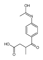 4-(4-Acetamidophenyl)-3-methyl-4-oxobutanoic acid_36725-26-5
