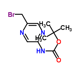 tert-Butyl [5-(bromomethyl)pyrazin-2-yl]carbamate_369638-69-7