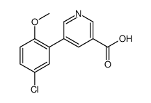 5-(5-chloro-2-methoxyphenyl)pyridine-3-carboxylic acid_376592-17-5