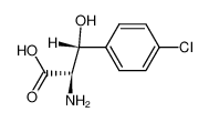 (2R,3R)-2-amino-3-(4-chlorophenyl)-3-hydroxypropanoic acid_37925-17-0
