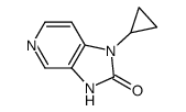 1-Cyclopropyl-1,3-dihydroimidazo[4,5-c]pyridine-2-one_380605-29-8