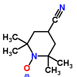 1-piperidinyloxy, 4-cyano-2,2,6,6-tetramethyl-_38078-71-6