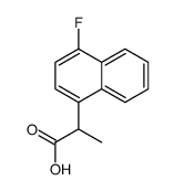 2-(4-fluoronaphthalen-1-yl)propanoic acid_3833-03-2