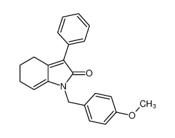 1-(4-methoxybenzyl)-3-phenyl-1,4,5,6-tetrahydro-2H-indol-2-one_385841-50-9