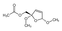 rel-((2R,5R)-2,5-dimethoxy-2,5-dihydrofuran-2-yl)methyl acetate_38588-84-0