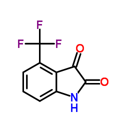 4-(Trifluoromethyl)-1H-indole-2,3-dione_386-73-2