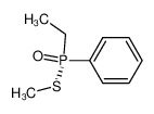 (R)-Ethyl-phenyl-phosphinothioic acid S-methyl ester_38605-12-8