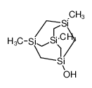 1-hydroxy-3,5,7-trimethyl-1,3,5,7-tetrasilaadamantane_38609-12-0