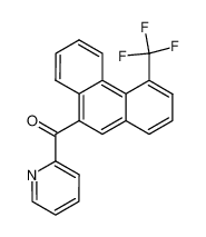 pyridin-2-yl-(4-trifluoromethyl-phenanthren-9-yl)-methanone_38630-18-1