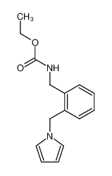 (2-pyrrol-1-ylmethyl-benzyl)-carbamic acid ethyl ester_38634-20-7