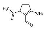 2-methyl-5-prop-1-en-2-ylcyclopentene-1-carbaldehyde_3865-09-6