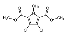 3,4-dichloro-1-methyl-pyrrole-2,5-dicarboxylic acid dimethyl ester_3865-90-5