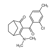 3-(2-chloro-4-methylbenzoyl)-4-(dimethylamino)bicyclo[3.2.1]oct-3-en-2-one_386743-60-8