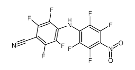 2,3,5,6-Tetrafluoro-4-(2,3,5,6-tetrafluoro-4-nitro-phenylamino)-benzonitrile_38717-73-6