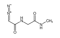 (Z)-2-diazonio-1-[[2-(methylamino)-2-oxoethyl]amino]ethenolate_38726-90-8