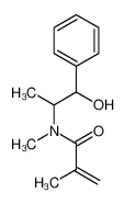 N-(1-hydroxy-1-phenylpropan-2-yl)-N,2-dimethylprop-2-enamide_38735-14-7