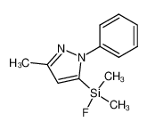 5-(Fluoro-dimethyl-silanyl)-3-methyl-1-phenyl-1H-pyrazole_387353-94-8