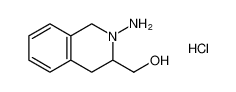 (2-amino-1,2,3,4-tetrahydroisoquinolin-3-yl)methanol hydrochloride_387355-91-1