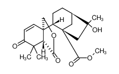 (1R,2S,5R)-2-((3aR,7aS)-7,7-Dimethyl-1,6-dioxo-1,6,7,7a-tetrahydro-isobenzofuran-3a-yl)-6-hydroxy-6-methyl-bicyclo[3.2.1]octane-1-carboxylic acid methyl ester_38748-70-8