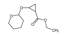 ethyl 2-(tetrahydro-2H-pyran-2-yloxy)cyclopropanecarboxylate_387845-21-8