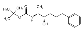 (2R-hydroxy-1S-methyl-5-phenylpentyl)carbamic acid 2,2-dimethylpropyl ester_387866-70-8