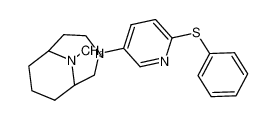(+-) 3-(6-Phenylthio-3-pyridyl)-10-methyl-3,10-diazabicyclo-[4.3.1]-decane_387870-18-0