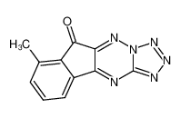 7-methyl-6H-indeno[1,2-e]tetrazolo[1,5-b][1,2,4]triazin-6-one_387878-27-5