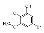 5-bromo-3-methoxybenzene-1,2-diol_38790-07-7