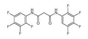 Malonsaeure-bis-(2,3,4,5-tetrafluor-anilid)_38793-91-8
