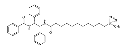 N-((1R,2R)-2-(11-(chlorodimethylsilyl)undecanamido)-1,2-diphenylethyl)benzamide_388091-51-8
