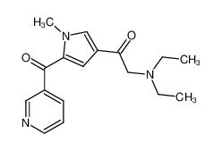 1-[5-(3-Pyridinoyl)-1-methyl-1H-pyrrol-3-yl]-2-(N,N-diethylamino)ethanone_388115-53-5